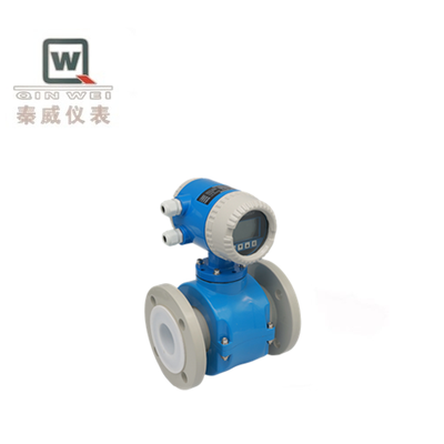 High Accuracy Intelligent Electromagnetic Flowmeter 0.1m/S-15m/S Velocity