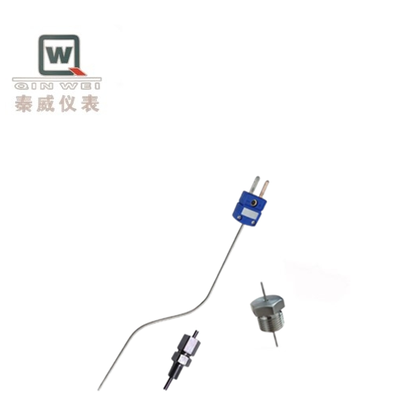 IP60 Armored Thermocouple Corrosion Resistant Fast Response Sheathed Thermocouple