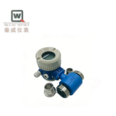 Small Compact Electromagnetic Flowmeter Lightweight With DN15-DN200 Pipe Diameter