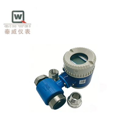 Small Compact Electromagnetic Flowmeter Lightweight With DN15-DN200 Pipe Diameter