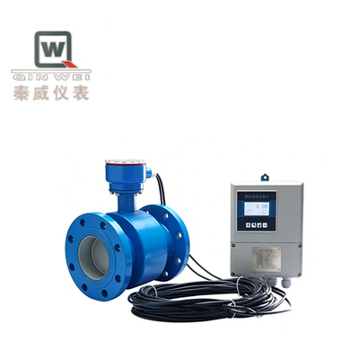 Split Type Electromagnetic Flow Meter Sensor Explosion Proof Sewage Stainless Steel Flowmeter