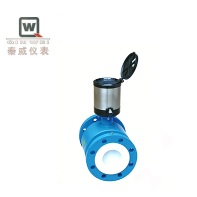 Battery Powered Electromagnetic Flow Meter Low Power Consumption