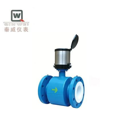 Battery Powered Electromagnetic Flow Meter Low Power Consumption