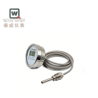 Digital Direct Reading Pressure Type Thermometer Flexible Installation