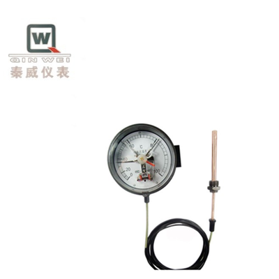Industrial Gas Pressure Thermometer Explosion Proof Easy Read