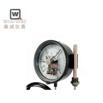 Industrial Gas Pressure Thermometer Explosion Proof Easy Read