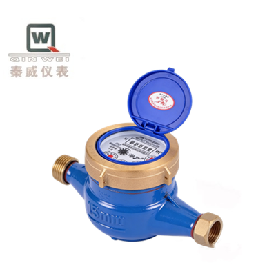 Cast Iron Dry Type Water Meter Anti Freezing Anti Fogging Rotary Wing Digital Water Meter
