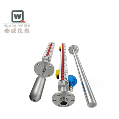 Top Mounted Magnetic Flap Level Gauge High Accuracy With No Side Wall Openings