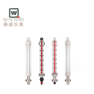 Bottom Mounted Magnetic Liquid Level 24V DC / 220V AC Magnetic Flap Level Gauge