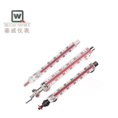 Bottom Mounted Magnetic Liquid Level 24V DC / 220V AC Magnetic Flap Level Gauge