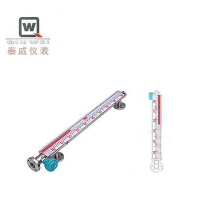 Insulated Magnetic Liquid Level Gauge For Food Industry / Chemical industry