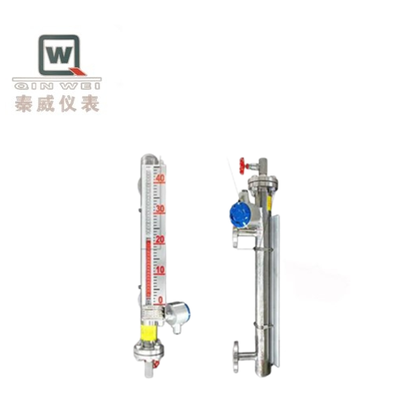 High Temperature High Pressure Magnetic Flap Level Gauge For Industrial Tanks