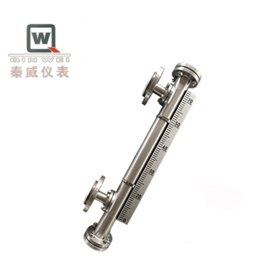 Anti Corrosion Magnetic Liquid Level Stainless Steel / Aluminum Float Magnetic Level Gauge