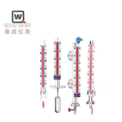 Stainless Steel Magnetic Float Type Level Gauge Hygienic Standard Magnetic Flap Level Gauge