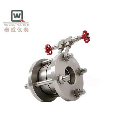 ASME Orifice Gas Flow Meter Stainless Steel Differential Pressure Compact Orifice Flowmeter