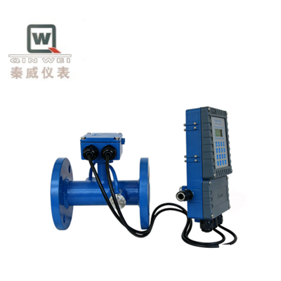 High Resolution Transit Time Ultrasonic Flowmeter For Phase Difference Measurement