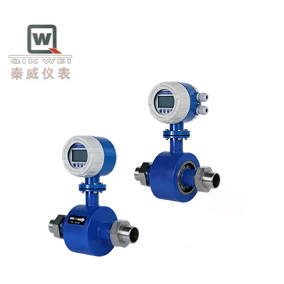 DC Electromagnetic Flowmeter IP65 IP68 Applicable Liquid Metal Signal Stabilized