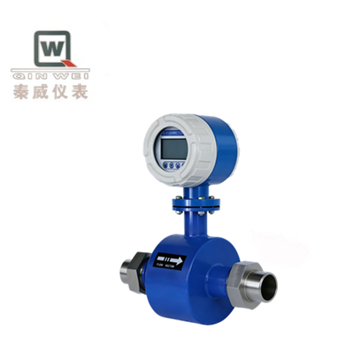 DC Electromagnetic Flowmeter IP65 IP68 Applicable Liquid Metal Signal Stabilized