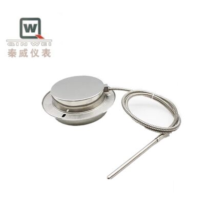 High-temperature Thermometer, Made Of Stainless Steel 304, With Display PT100 Temperature Gauge