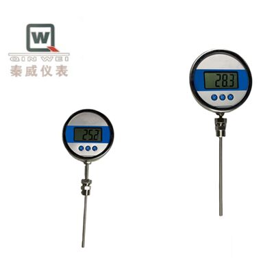High-temperature Thermometer, Made Of Stainless Steel 304, With Display PT100 Temperature Gauge