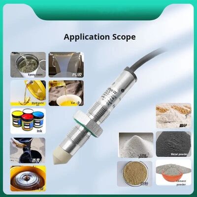 Contact-type High-viscosity Level Switch Sensor With Metal Structure, No False Alarm, Visual Handheld Device For Level Setting 