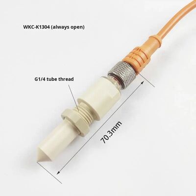 China-made PEEK Flange-type Liquid Level Sensor For Chemical Liquid Slurry And Electrolyte Contact, Resistant To Strong Acids And Alkalis 