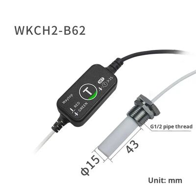  Capacitive Proximity Switch Level Sensor For 200°C High Temperature, Suitable For Hot Melt Glue Machines, 24V 
