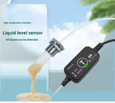  Capacitive Proximity Switch Level Sensor For 200°C High Temperature, Suitable For Hot Melt Glue Machines, 24V 
