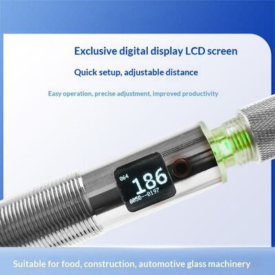 Transparent Automotive And Architectural Glass Mechanical Cutting Machine, Edge Polishing Machine, Digital Ultrasonic Distance Sensor