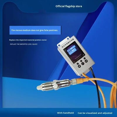  Metal Material, Imported From The Chinese Mainland, Switch-type Level Gauge For Viscous Materials, Can Replace Level Gauges, With Visible Frequency Sweep Setting, Capacitive Level Gauge