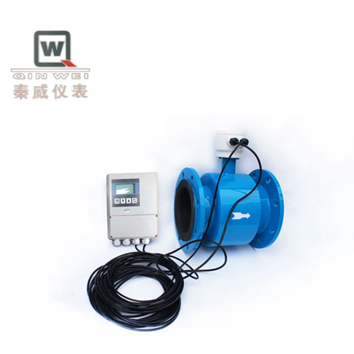 Split Type Electromagnetic Flow Meter Sensor Explosion Proof Sewage Stainless Steel Flowmeter