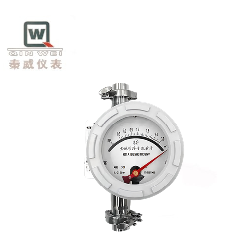 Sanitary Stainless Steel Float Type Flowmeter Easy Clean Quick Installation